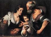 Prophet Elijah and the Widow of Sarepta Bernardo Strozzi